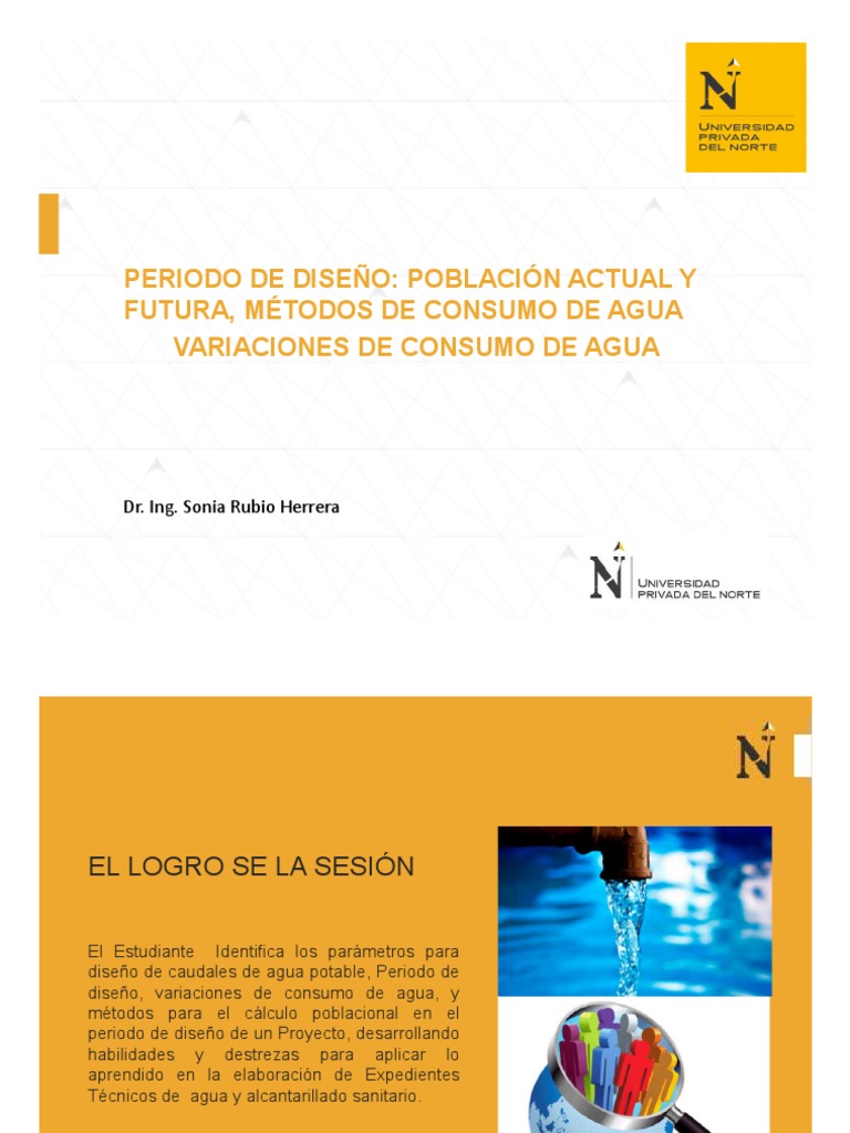 Diseño y Consumo de Agua Potable | PDF | Diseño | Agua