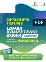 Deskripsi Teknis - Pemasaran Daring - LKSN2021