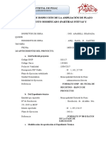 Ampli de Plazo Nº03 y Modif. Presup. de Obra Iei Amaru - Inspector de Obras