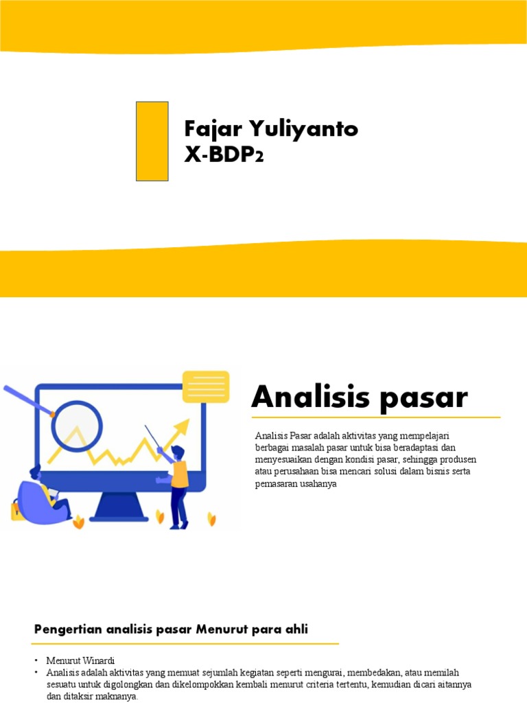 Analisis Pasar Fajar Yuliyanto Pdf