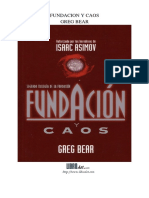 FUNDACION Y CAOS GREG BEAR