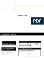 Matrix For Sec 3