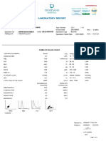 Low hemoglobin and red blood cell count