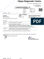 Laboratory Test Report: Test Name Result Biological Reference Interval HIV 1 & 2 Antibodies