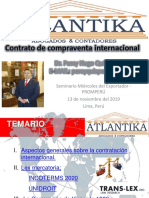 Contrato de Compra Venta Internacional 2020