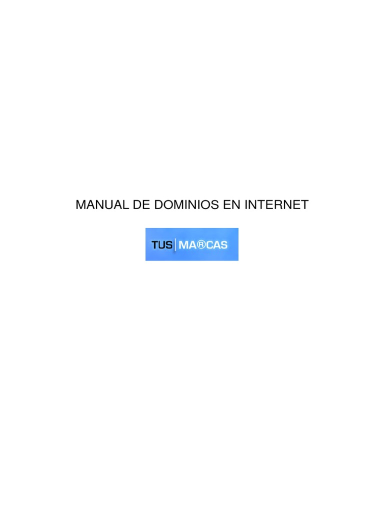 Guía Completa sobre Dominios en Internet | PDF | Nombre de dominio ...