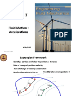 Lecture - 7: Fluid Motion: Accelerations