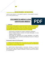 Guión - Documentos Medicos
