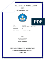 Rencana Pelaksanaan Pembelajaran (RPP) Kurikulum 2013