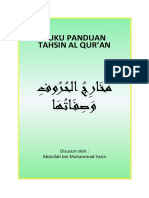 Buku Tajdwid Dan Makharijul Huruf