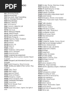 Radio Call Signs and Their Meanings | PDF | Traffic | Telecommunications