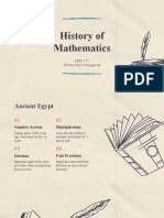 History of Math Egypt Part 1