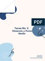 Tarea No. 2 Distancia y Punto Medio