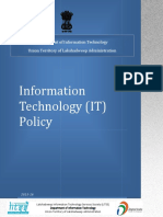 Information Technology (IT) Policy Information Technology (IT)