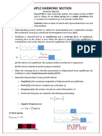 Binh Cao Simple Harmonic Motion