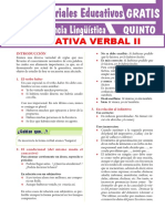 Pre - Competencia Lingüística - Normativa Verbal II (Material)