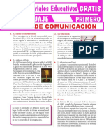 1.° Secundaria - Gramática - Medios de Comunicación (Material)