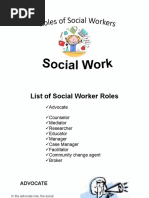 Roles of Social Workers