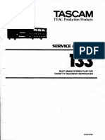 Tascam 133 Serv manual