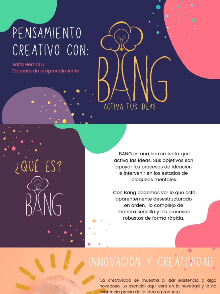 Herramienta BANG para la generación de ideas creativas | PDF ...