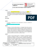 Informe Del Area de Seguridad y Medio Ambiente 18.05.21-22.05.21