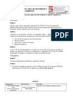 Informe Del Area de Seguridad y Medio Ambiente 02.08.21-07.08.21