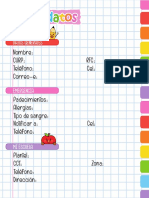 Agenda Maestra