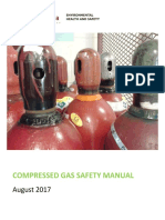 Compressed Gas Safety Manual: August 2017