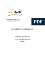 Los Materiales Más Importantes y Más Comunes Que Están Presentes en Quirófano