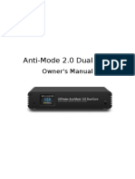 Anti-Mode 2.0 Dual Core: Owner's Manual