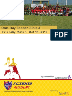 One Day Soccer Clinic-FC Tokyo