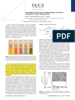 Light Emitting Diode Irradiation Can Control The Morphology and Optical Properties of Silver Nanoparticles