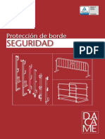 Catálogo de Protección de Borde de seguridad-DECAME