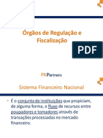 Órgãos de Regulação e Fiscalização do Sistema Financeiro Nacional