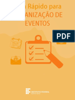 Guia Rapido para Organizacao de Eventos