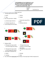 Soal PTS Kelas 2 Tema 1 Sub 1&2