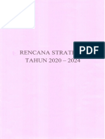 Rencana Strategis Tahun 2020 2024