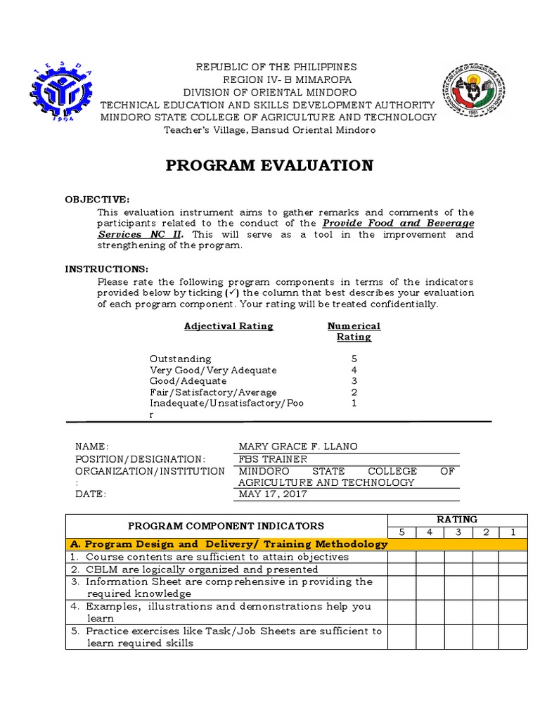 Program Evaluation | PDF | Educational Technology | Program Evaluation