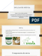 Endulzante Stevia