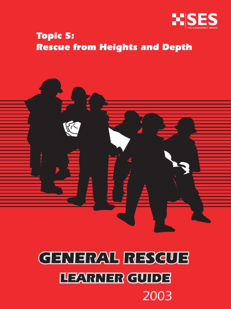 SES Rescue From Heights and Depths | PDF | Knot | Rope