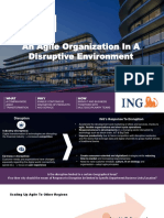 An Agile Organization in A Disruptive Environment