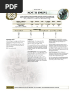 Mortis Engine: Warscroll