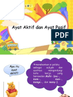 Ayat Aktif Dan Ayat Pasif