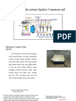 Komponen Pada Sistem Injeksi Common Rail