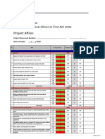 2020 Health Audit Checklist Ver 1