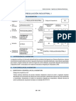 Control y Regulación Industrial I - 2018 2022