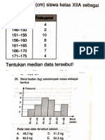 Latihan Soal Mean Dan Median Kelas 12