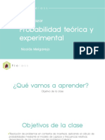 Probabilidad Teorica y Experimental