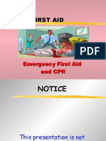 Basic First Aid