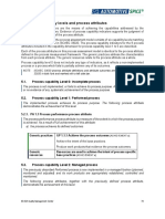 Process Capability Levels and Process Attributes